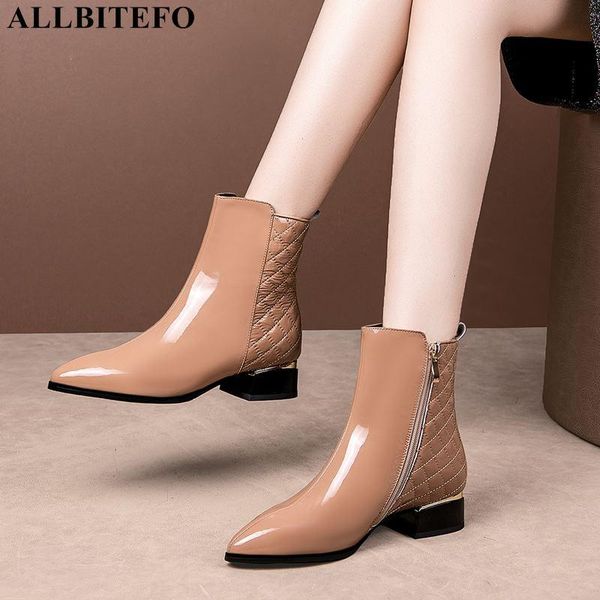 boots allbitefo large size:34-42 gold heels genuine leather brand high ankle for woemn thick winter women, Black
boots allbitefo large size:34-42 gold heels genuine leather brand high ankle for woemn thick winter women, Black
