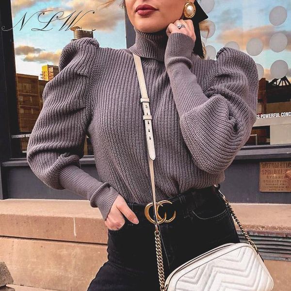 women's sweaters nlw vintage purple puff sleeve women sweater 2021 turtleneck chic long knitted jumper autumn winter pullover, White;black
women's sweaters nlw vintage purple puff sleeve women sweater 2021 turtleneck chic long knitted jumper autumn winter pullover, White;black
