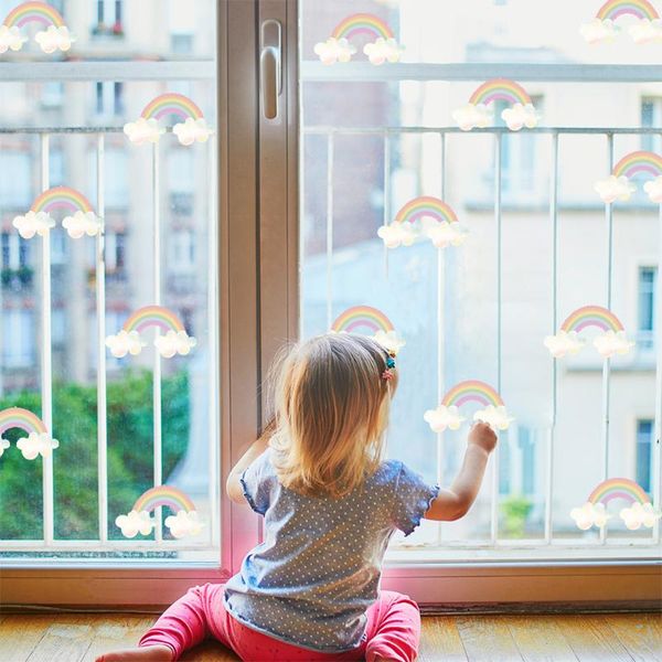 window stickers 6sheets children colorful rainbow kids room removable bedroom classroom accessories nursery home decor attractive
window stickers 6sheets children colorful rainbow kids room removable bedroom classroom accessories nursery home decor attractive