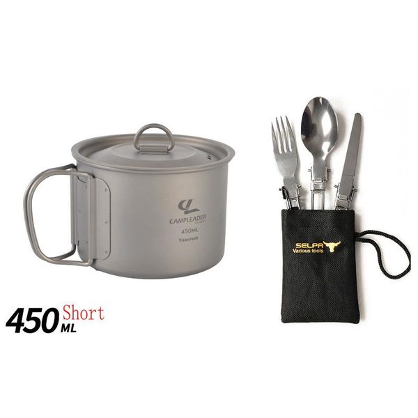 camp kitchen lightweight titanium flatware set folding spork spoon water cup mug tableware outdoor cookware dinner for travel camping
camp kitchen lightweight titanium flatware set folding spork spoon water cup mug tableware outdoor cookware dinner for travel camping