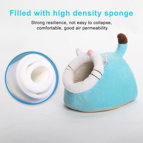 small animal supplies cute cat bed hamster nest hedgehog winter warm pet toy cage house home sleeping mat
small animal supplies cute cat bed hamster nest hedgehog winter warm pet toy cage house home sleeping mat