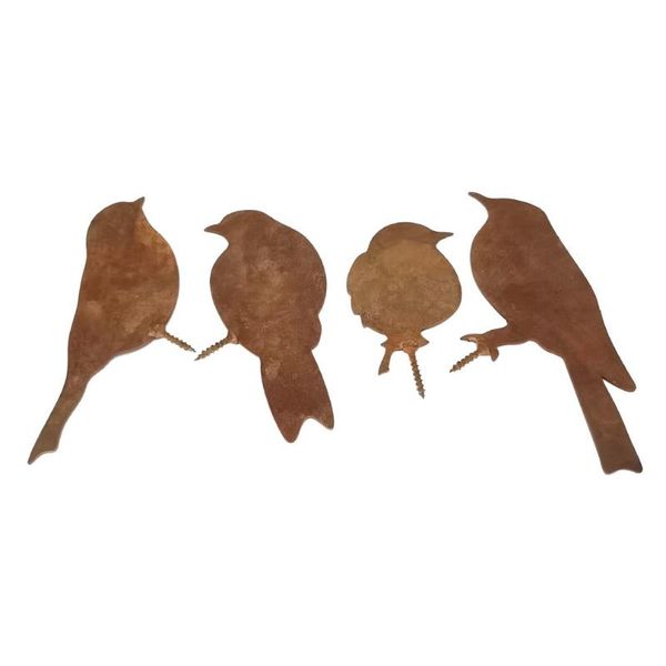 garden decorations 4 pack rusty patina metal bird silhouettes fence decor woodpecker country yard art gardening decoration
garden decorations 4 pack rusty patina metal bird silhouettes fence decor woodpecker country yard art gardening decoration