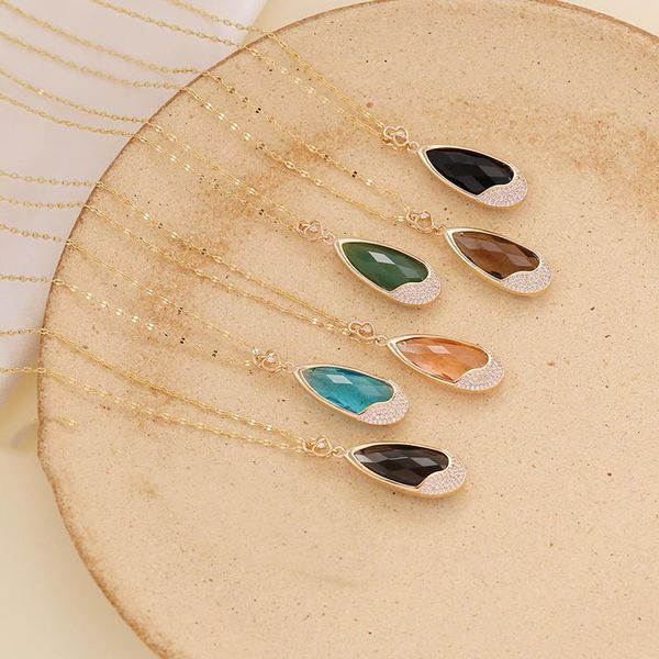 chains water drop pendants necklaces for women girls modern stylish crystal necklace wedding jewelry birthday christams gift bn, Silver
chains water drop pendants necklaces for women girls modern stylish crystal necklace wedding jewelry birthday christams gift bn, Silver