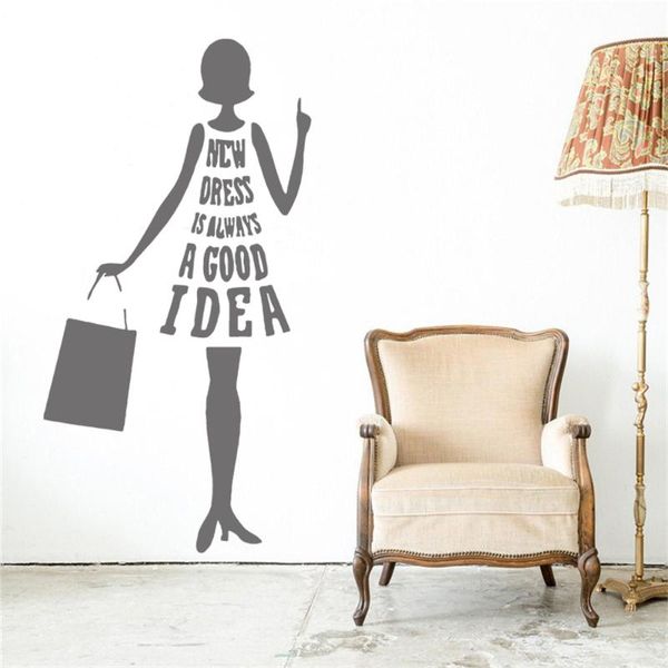 wall stickers shopping girl model fashion woman pretty design decals silhouette boutique window decoration murals dw21254
wall stickers shopping girl model fashion woman pretty design decals silhouette boutique window decoration murals dw21254