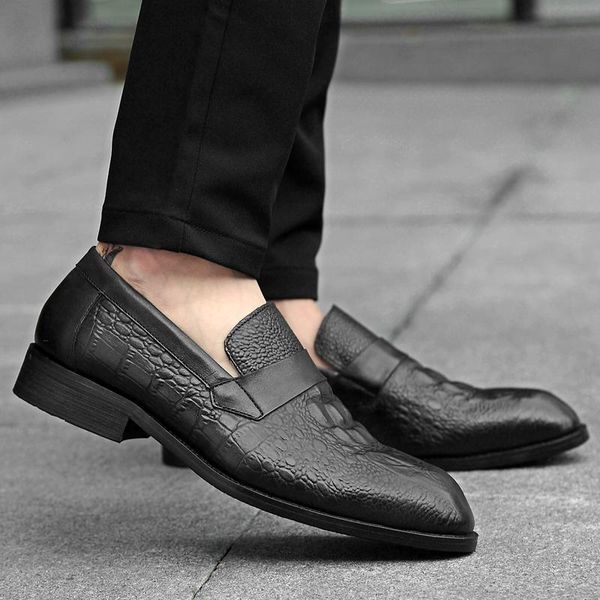 dress shoes full grain leather men retro style wedding oxfords business handmade formal, Black
dress shoes full grain leather men retro style wedding oxfords business handmade formal, Black