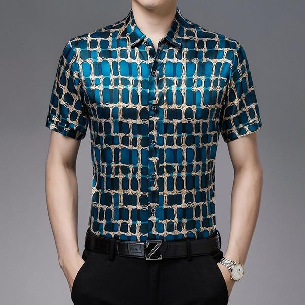 men's casual shirts gentlemen social printed shirt for mens real silk dress work office business cacual husband vintage elegant clothin, White;black
men's casual shirts gentlemen social printed shirt for mens real silk dress work office business cacual husband vintage elegant clothin, White;black