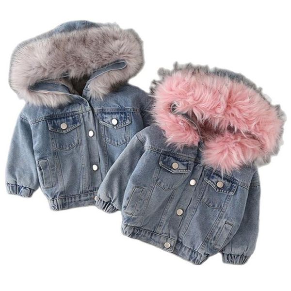 pullover winter girls denim jacket plus fleece 2021 thicken cold long sleeve toddler hooded for girl coat kids baby clothing, Blue
pullover winter girls denim jacket plus fleece 2021 thicken cold long sleeve toddler hooded for girl coat kids baby clothing, Blue