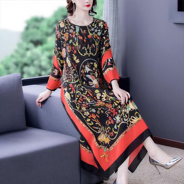 boho loose 4xl women dress plus size beach midi summer vintage print mulberry silk long sleeve elegant vestidos, Black;gray
boho loose 4xl women dress plus size beach midi summer vintage print mulberry silk long sleeve elegant vestidos, Black;gray