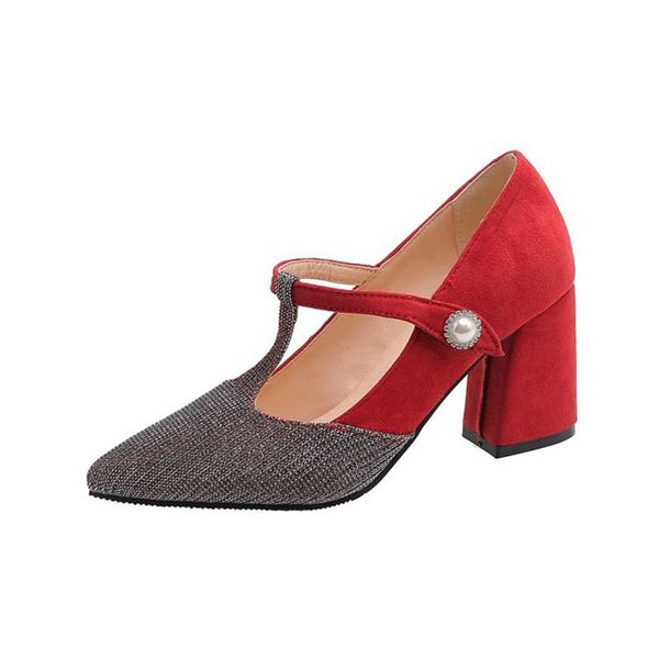 dress shoes fashion retro 2021 platform woman square high heels 7.5cm pumps wedding party women plus size 32-46 20-4, Black
dress shoes fashion retro 2021 platform woman square high heels 7.5cm pumps wedding party women plus size 32-46 20-4, Black
