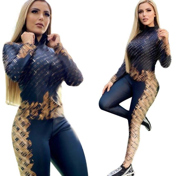 european and american women's tracksuits 2021 new simple digital printing sport two-piece suit, Gray
european and american women's tracksuits 2021 new simple digital printing sport two-piece suit, Gray