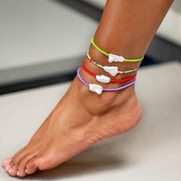 anklets handmade colorful rice bead elastic anklet bracelet foot jewelry for girlfriend irregular pearl leg chain charm beach, Red;blue
anklets handmade colorful rice bead elastic anklet bracelet foot jewelry for girlfriend irregular pearl leg chain charm beach, Red;blue