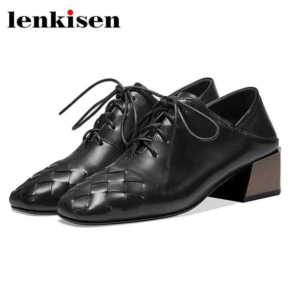 dress shoes lenkisen limited customization large size square toe med heel simple style solid preppy young lady daily women pumps l11, Black
dress shoes lenkisen limited customization large size square toe med heel simple style solid preppy young lady daily women pumps l11, Black