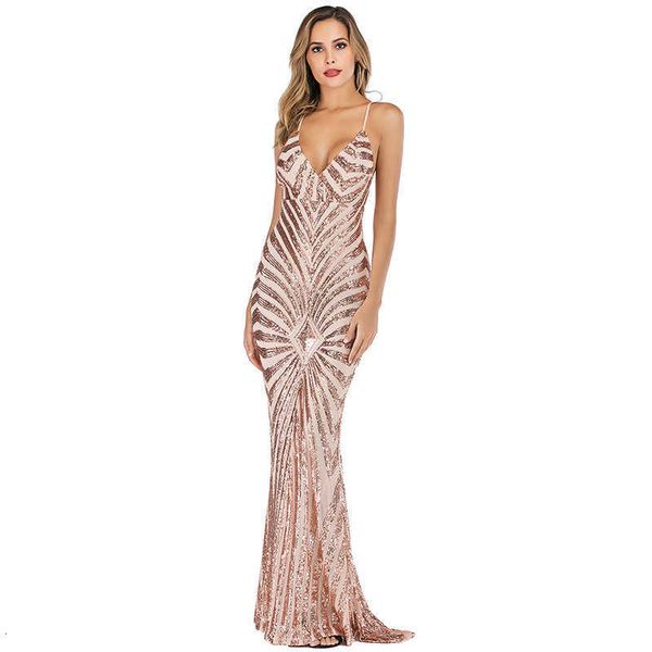 luxury evening party dresses women's suspender backls elastic sequin long skirt, Black
luxury evening party dresses women's suspender backls elastic sequin long skirt, Black