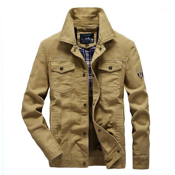 men's jackets moruancle man cargo bomber outdoor military style tactical coat 100% cotton workwear outerwear plus big size m-8xl, Black;brown
men's jackets moruancle man cargo bomber outdoor military style tactical coat 100% cotton workwear outerwear plus big size m-8xl, Black;brown