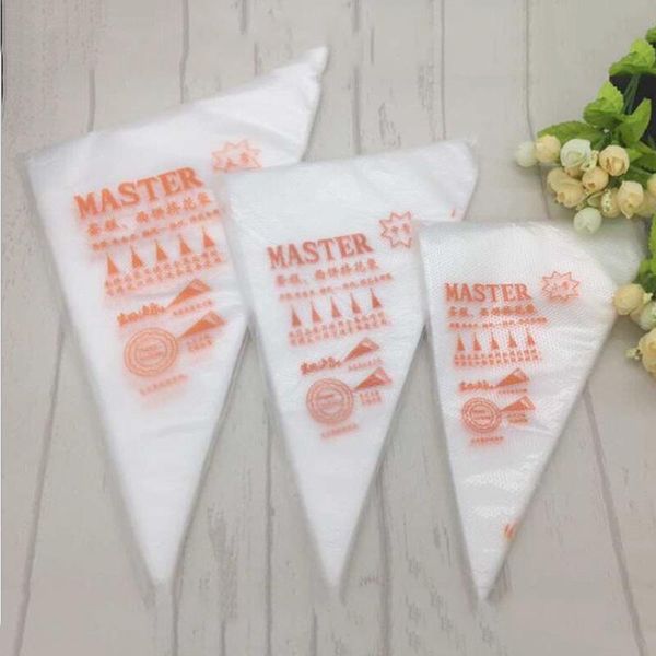 cake tools 100pcs/pack small large plastic disposable piping bag icing fondant cream decorating pastry tips tool kitchen bakeware
cake tools 100pcs/pack small large plastic disposable piping bag icing fondant cream decorating pastry tips tool kitchen bakeware