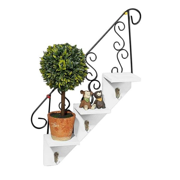 hooks & rails hanging wall shelves decoration stairs flower stand wrought iron shelf creative convenient 1 pc home organizer decorative
hooks & rails hanging wall shelves decoration stairs flower stand wrought iron shelf creative convenient 1 pc home organizer decorative