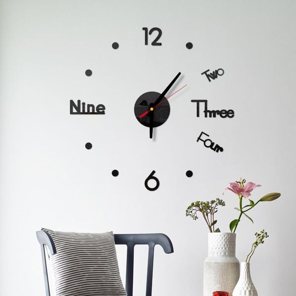 window stickers # diy wall clock 3d mirror surface sticker home office decor acrylic oversize letter
window stickers # diy wall clock 3d mirror surface sticker home office decor acrylic oversize letter
