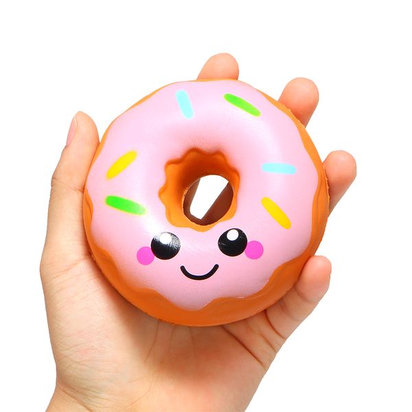 new 10*10cm cute smiley donut food squishy slow rising cream scented squeeze toy stress relief exquisite for kids xmas gifts
new 10*10cm cute smiley donut food squishy slow rising cream scented squeeze toy stress relief exquisite for kids xmas gifts