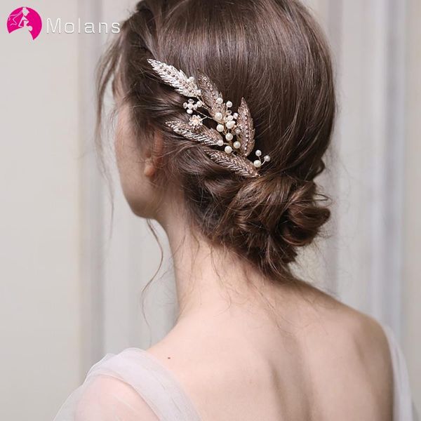 headpieces molans pearl crystal wedding hair combs accessories for bridal leaf rhinestone headpiece women bride ornaments jewelry, Silver
headpieces molans pearl crystal wedding hair combs accessories for bridal leaf rhinestone headpiece women bride ornaments jewelry, Silver