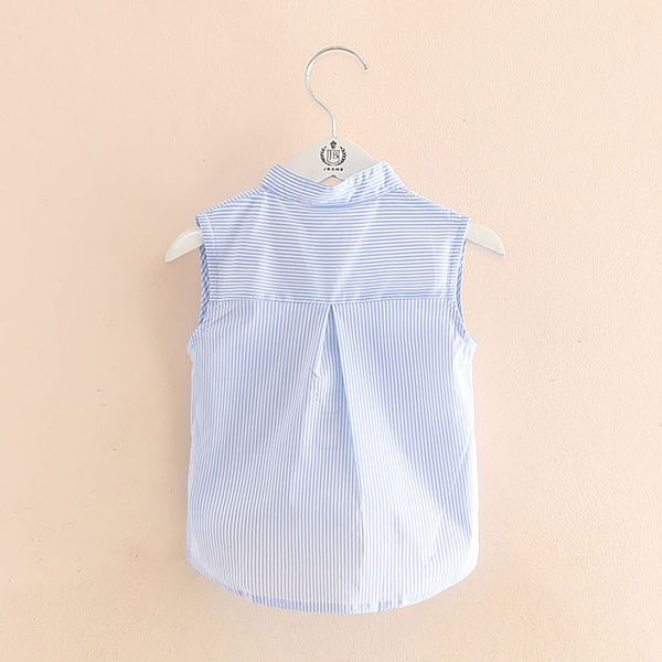 2021 summer new design 2-10 years birthday gift sweet cute blouse stand collar sleeveless baby kids girls striped shirt, White;black
2021 summer new design 2-10 years birthday gift sweet cute blouse stand collar sleeveless baby kids girls striped shirt, White;black