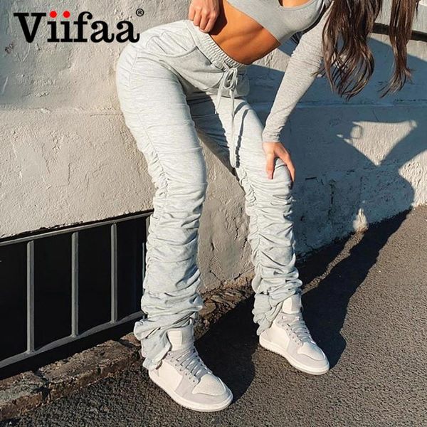 women's pants & capris viifaa grey drawstring stacked joggers streetwear women 2021 autumn winter ruched hem slim sweatpants, Black;white
women's pants & capris viifaa grey drawstring stacked joggers streetwear women 2021 autumn winter ruched hem slim sweatpants, Black;white