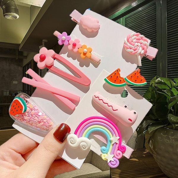 hair accessories cute children barrette set sweet flower fruit candy sequins bb side clip for girls kids baby clips pin, Slivery;white
hair accessories cute children barrette set sweet flower fruit candy sequins bb side clip for girls kids baby clips pin, Slivery;white