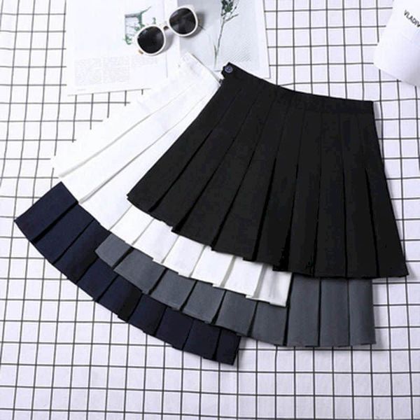skirts black pleated skirt women mini spring summer 2021 high waist a-line short korean japanese half-length
skirts black pleated skirt women mini spring summer 2021 high waist a-line short korean japanese half-length