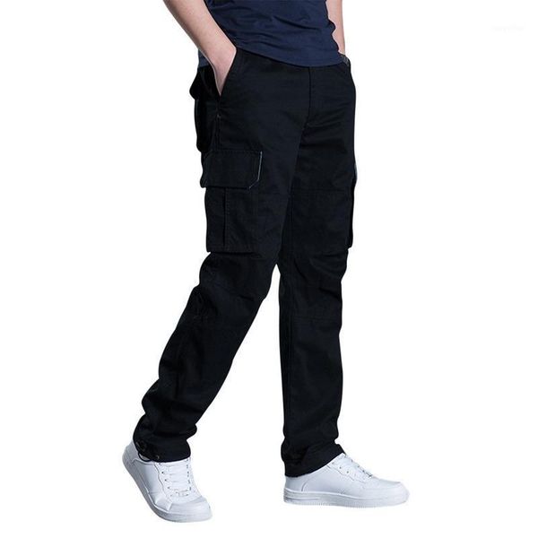 men's pants cargo mens casual multi pockets military large size tactical men outwear army straight slacks long trousers, Black
men's pants cargo mens casual multi pockets military large size tactical men outwear army straight slacks long trousers, Black