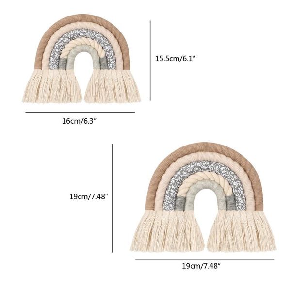 decorative objects & figurines w8eb nordic room decoration handmade woven cotton rope rainbow hanging wall decor po props
decorative objects & figurines w8eb nordic room decoration handmade woven cotton rope rainbow hanging wall decor po props