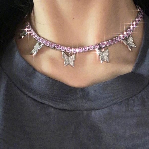 chains jewelry temperament ins collarbone necklace accessories simple single-layer diamond-encrusted butterfly woman, Silver
chains jewelry temperament ins collarbone necklace accessories simple single-layer diamond-encrusted butterfly woman, Silver