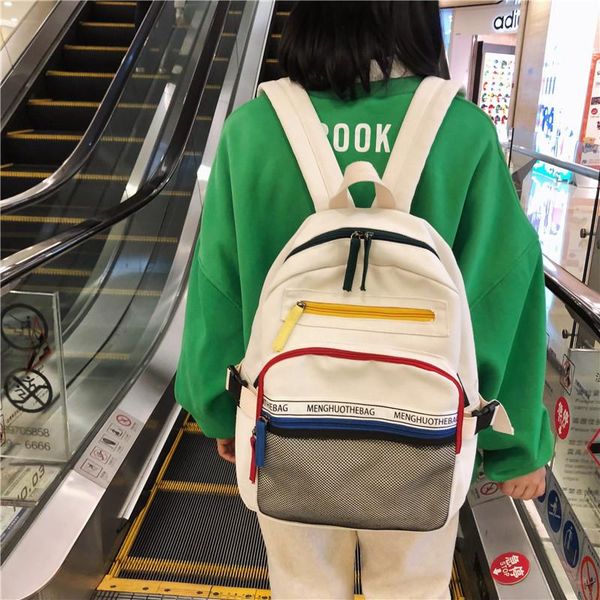 backpack student net yarn large-capacity girl canvas bag wind street shoots harajuku
backpack student net yarn large-capacity girl canvas bag wind street shoots harajuku
