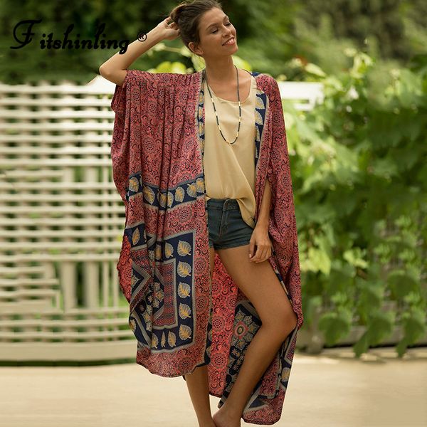 fitshinling vintage oversized kimono beach cover up swimwear print loose batwing sleeve long cardigan boho holiday summer coat
fitshinling vintage oversized kimono beach cover up swimwear print loose batwing sleeve long cardigan boho holiday summer coat