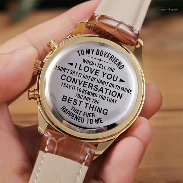 wristwatches to my boyfriend fashion quartz watch men engraved luxury business mens wrist hodinky relogio masculion, Slivery;brown
wristwatches to my boyfriend fashion quartz watch men engraved luxury business mens wrist hodinky relogio masculion, Slivery;brown