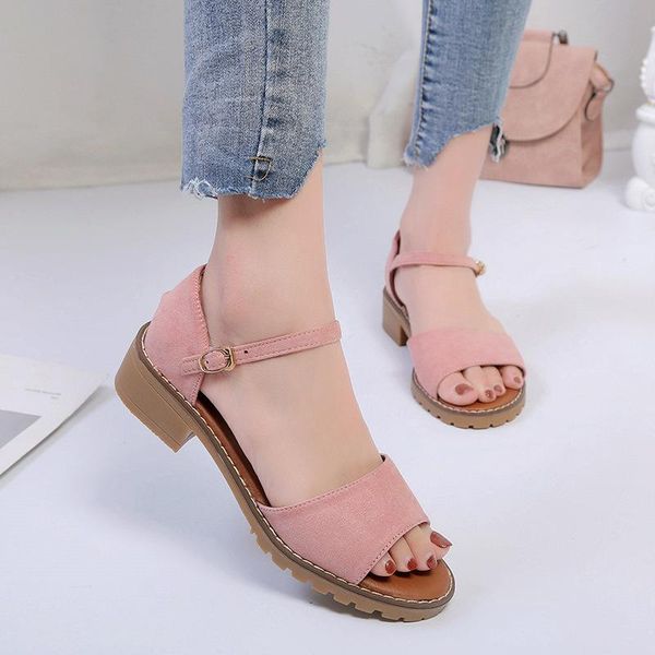 sandals fashion women summer fish mouth open toe low heel shoes solid color casual sandalias mujer, Black
sandals fashion women summer fish mouth open toe low heel shoes solid color casual sandalias mujer, Black