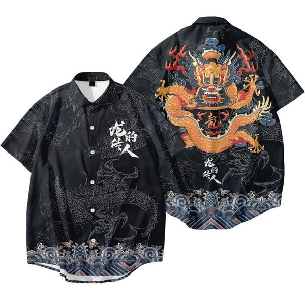 men's casual shirts chinese dragon printed hawaiian short sleeve summer hip hop camicias streetwear harajuku blouses oversized 6xl, White;black
men's casual shirts chinese dragon printed hawaiian short sleeve summer hip hop camicias streetwear harajuku blouses oversized 6xl, White;black