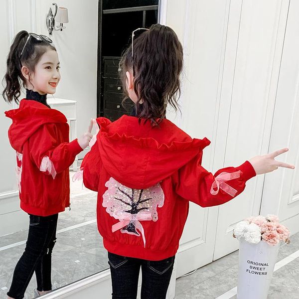 jackets fashion hooded jacket girl middle school children fall 2021 spring zipper 5-16 years old, Blue;gray
jackets fashion hooded jacket girl middle school children fall 2021 spring zipper 5-16 years old, Blue;gray