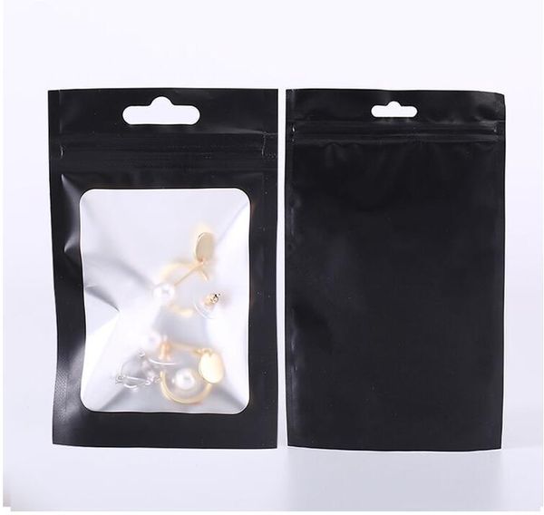 7*10cm mini black matter bag small aluminium foil zipp packagng with clear window jewelry stortage storage bags
7*10cm mini black matter bag small aluminium foil zipp packagng with clear window jewelry stortage storage bags