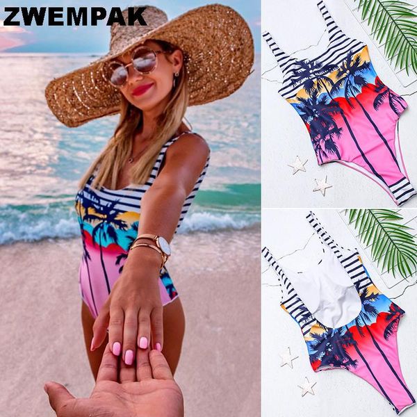 women's swimwear one piece print palm tree swimsuit backless high leg cut push up bathing suit swimsuits monokini bodysuit, White;black
women's swimwear one piece print palm tree swimsuit backless high leg cut push up bathing suit swimsuits monokini bodysuit, White;black