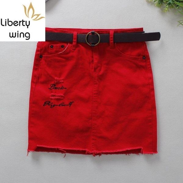skirts korean summer red jeans womens skinny pencil embroidery letter pattern mini denim skirt ladies streetwear, Black
skirts korean summer red jeans womens skinny pencil embroidery letter pattern mini denim skirt ladies streetwear, Black