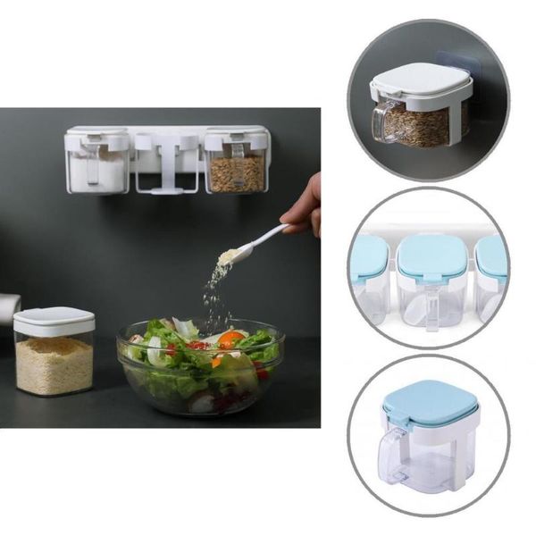 storage bottles & jars no odor effective transparent cup spice rack organizer punch salt case moisture-proof kitchen accessories
storage bottles & jars no odor effective transparent cup spice rack organizer punch salt case moisture-proof kitchen accessories