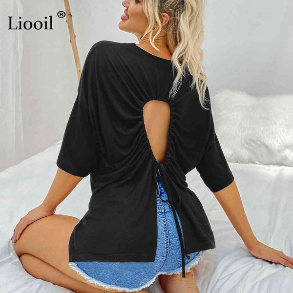 shorts casual loose hollow out drawstring shirt women short sleeve o neck slit women's summer black shirts and blouses, White;black
shorts casual loose hollow out drawstring shirt women short sleeve o neck slit women's summer black shirts and blouses, White;black