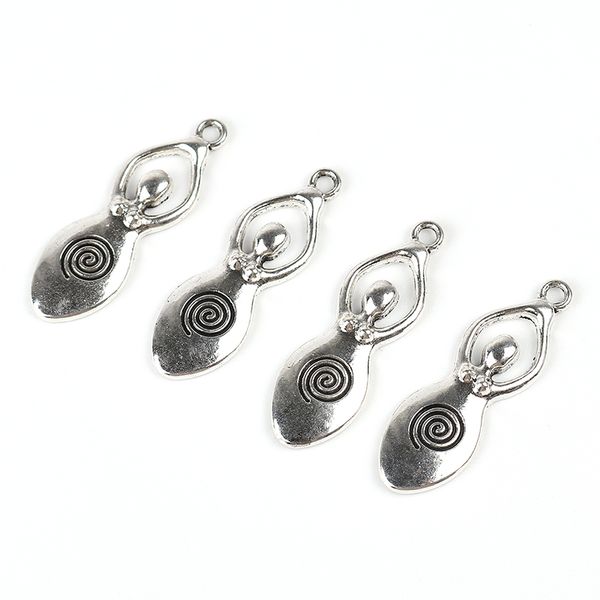 10 pcs vintage zinc metal alloy goddess pendants antique silver color spiral carved for diy neckalce jewelry making findings, Slivery;golden
10 pcs vintage zinc metal alloy goddess pendants antique silver color spiral carved for diy neckalce jewelry making findings, Slivery;golden
