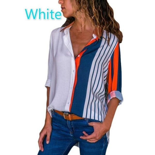 fashion print women blouses long sleeve turn-down collar chiffon blouse shirt casual plus size elegant work women's & shirts, White
fashion print women blouses long sleeve turn-down collar chiffon blouse shirt casual plus size elegant work women's & shirts, White