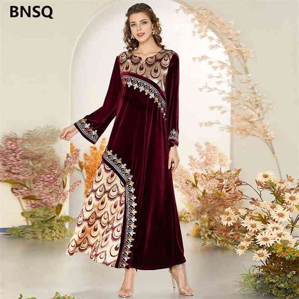 a9963 fashion arabic gold thread embroidered casual jacquard stitched velvet large swing dress, Black;gray
a9963 fashion arabic gold thread embroidered casual jacquard stitched velvet large swing dress, Black;gray