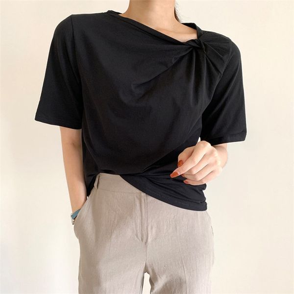 women's blouses & shirts hzirip chic skew collar skinny lady ol short sleeves loose all game summer sweet t-shirts f563, White
women's blouses & shirts hzirip chic skew collar skinny lady ol short sleeves loose all game summer sweet t-shirts f563, White