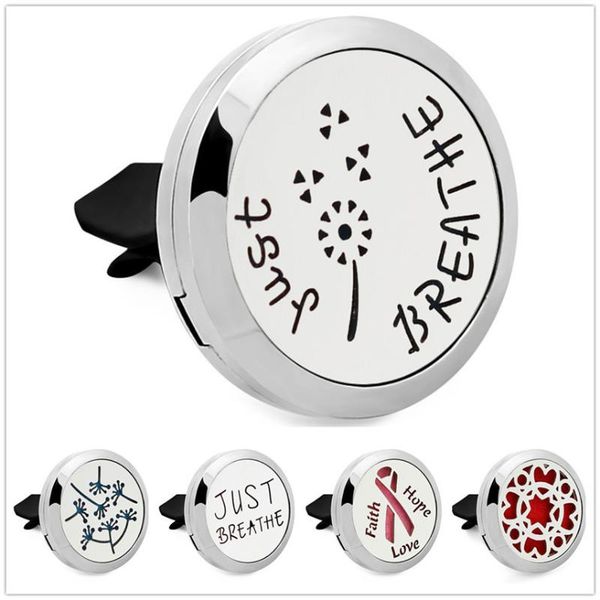pendant necklaces cg255-cg289 just breathe 30mm magnet car diffuser locket 316l stainless steel perfume vent clips 10pads, Silver
pendant necklaces cg255-cg289 just breathe 30mm magnet car diffuser locket 316l stainless steel perfume vent clips 10pads, Silver