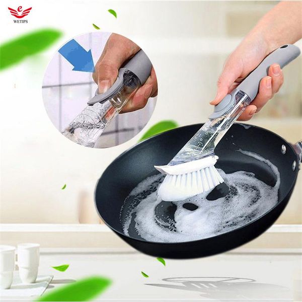 liquid soap dispenser wetips dishwashing kitchen with brush accessories multi-function dispensers for detergent
liquid soap dispenser wetips dishwashing kitchen with brush accessories multi-function dispensers for detergent