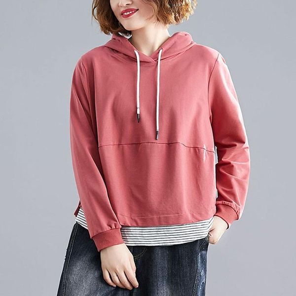women's hoodies & sweatshirts women casual hooded sweatshirt 2021 autumn simple style solid color patchwork false 2 pieces female cotto, Black
women's hoodies & sweatshirts women casual hooded sweatshirt 2021 autumn simple style solid color patchwork false 2 pieces female cotto, Black