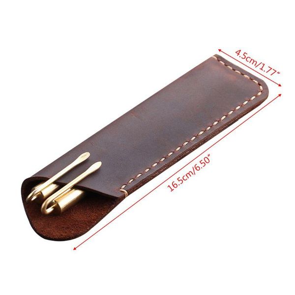 pencil bags retro leather pen holder rounded corner ballpoint protective sleeve cover straight stiched handmade fountain pouch for
pencil bags retro leather pen holder rounded corner ballpoint protective sleeve cover straight stiched handmade fountain pouch for