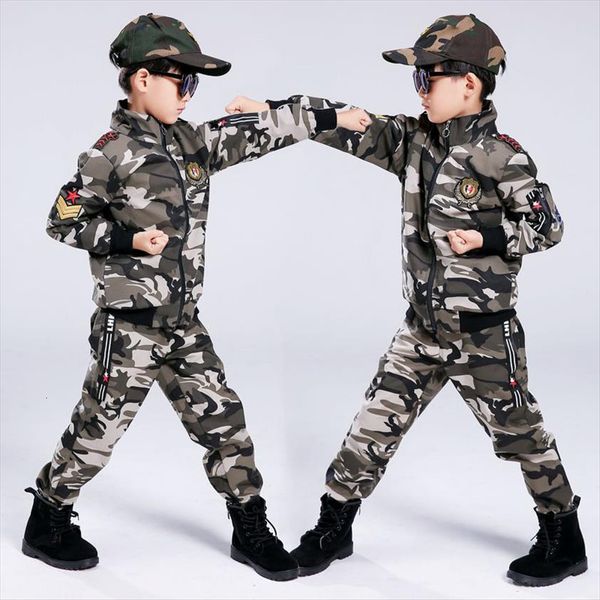 childrens boy camouflage clothing sets soldier army uniform big boys student cotton clothes kids tracksuits 2pcs sportwear, White
childrens boy camouflage clothing sets soldier army uniform big boys student cotton clothes kids tracksuits 2pcs sportwear, White